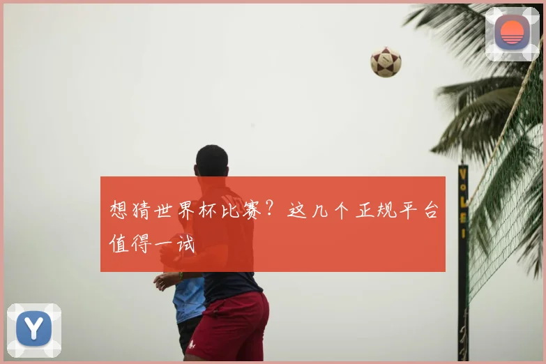 想猜世界杯比赛？这几个正规平台值得一试