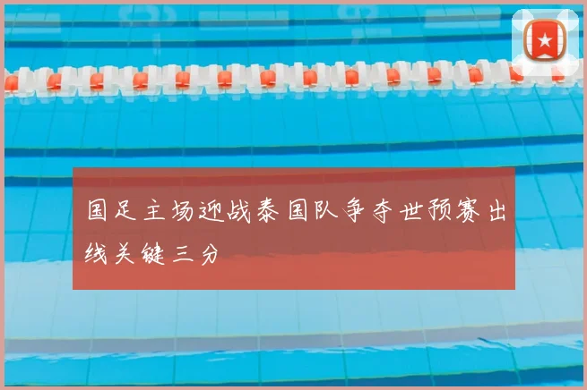 国足主场迎战泰国队争夺世预赛出线关键三分